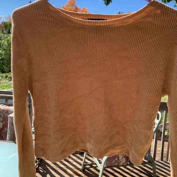 Fall ribbed long sleeve sweater - Picture 2 of 2